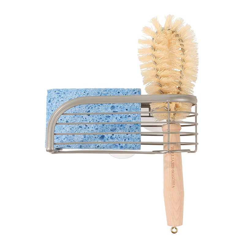 Spectrum Diversified Ashley Sponge & Brush Holder, Satin Nickel - Image 2